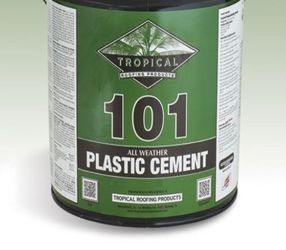 Tropical Roofing Products 101 All Weather Plastic Cement