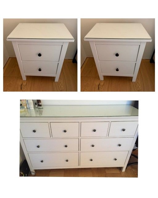 1 Dresser + 2 Nightstands