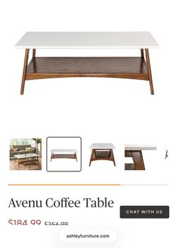 Avenu Mid-Century Coffee Table