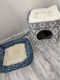 Cat bed and cube