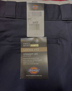 DICKIES BLUE Pants 5 Pocket Loose Fit