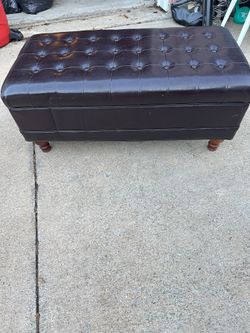 Leather Bench