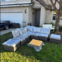Brand New Patio Sofa Set Outdoor Patio Furniture Brand New Patio Couch 🆕🚎🚚🆕