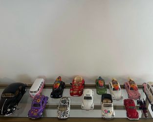 Die-Cast VW Beetle & Bus Toy Car Collection