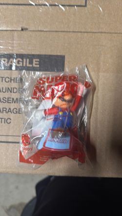 2017 McDonald's Happy Meal Toy Super Mario #1 Mario