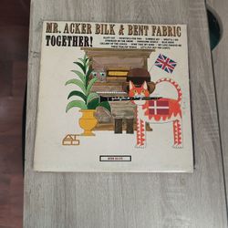 Mr.Acker bilk& Bent Fabric togjeter! vinyl