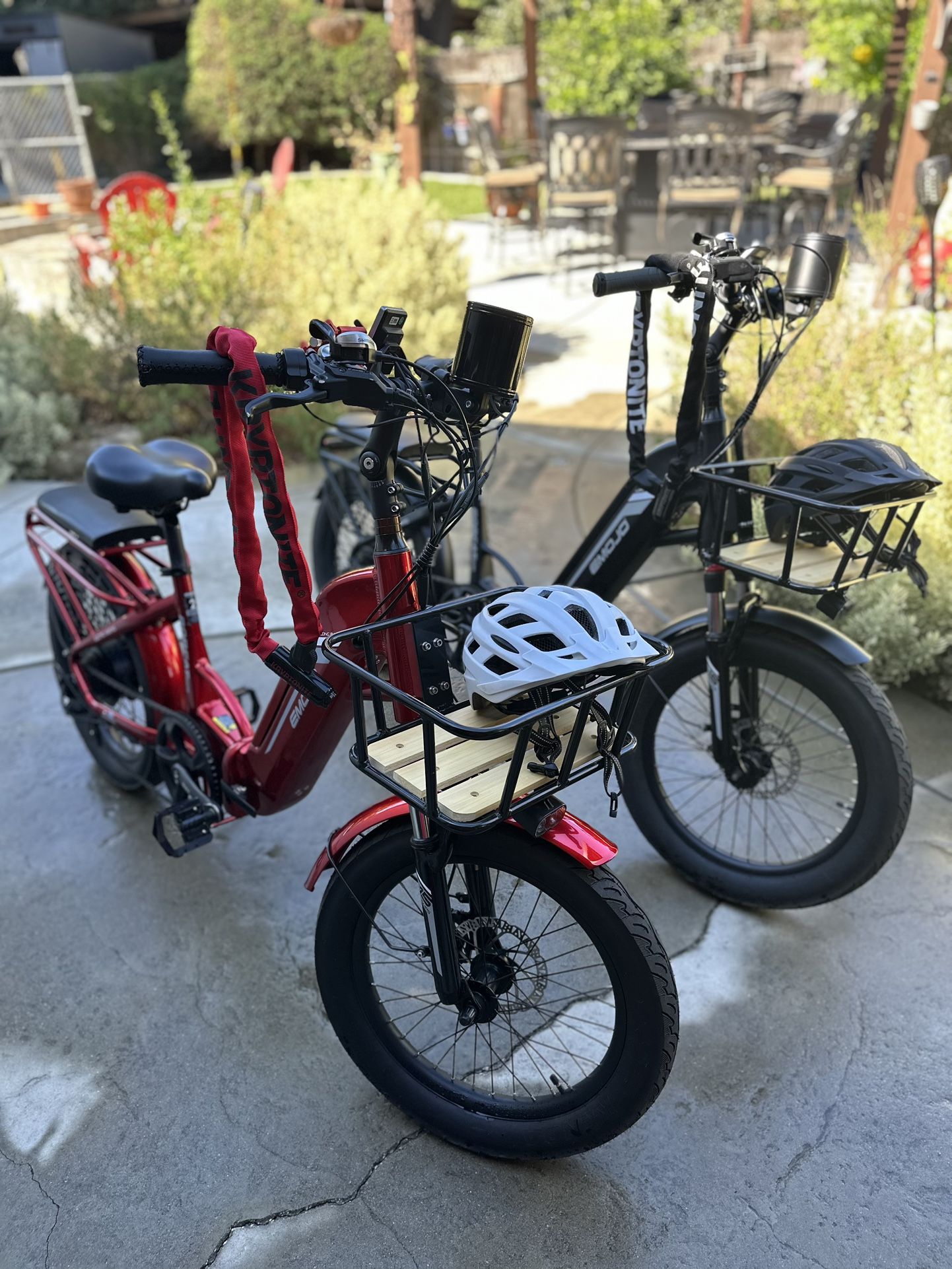 Two (2) EMOJO  Folding E-bikes
