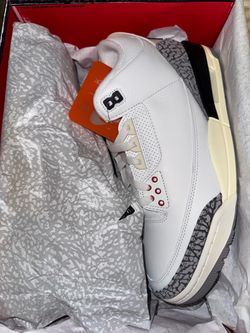 Jordan 3 White Cement Size 10
