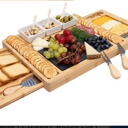 12 Pc Somerset Bamboo Charcuterie set