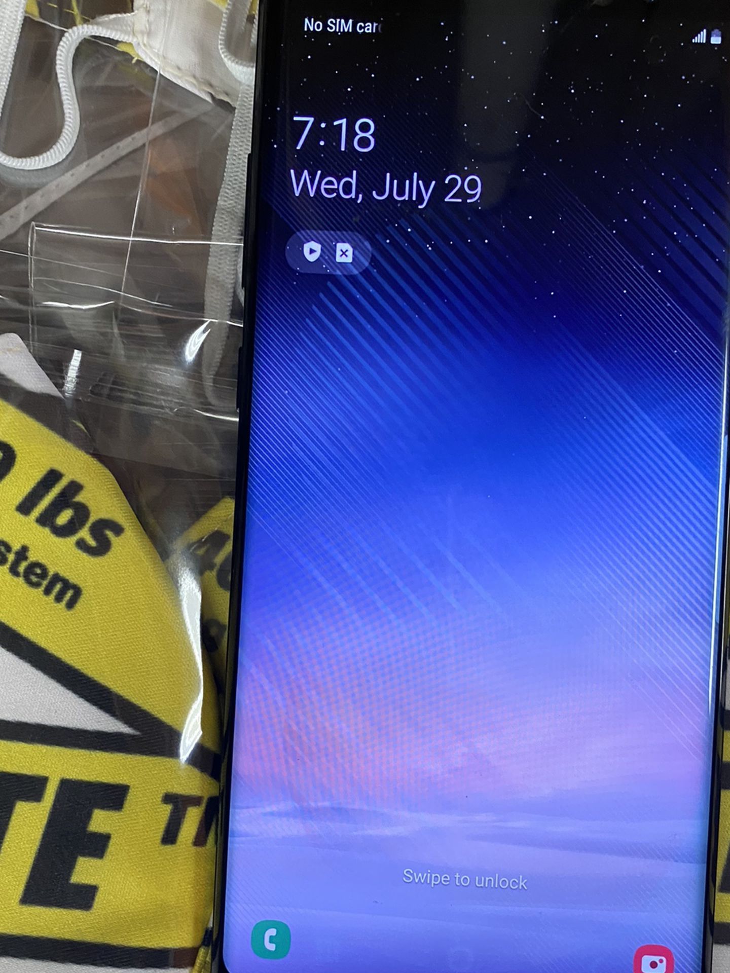 Samsung galaxy note 8 (64gb) unlocked, store warranty