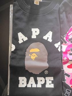 Brown Small Head Bape Shirt