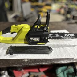 RYOBI ONE+ HP 18V Brushless Whisper Series 12 in. Battery Chainsaw (Tool Only