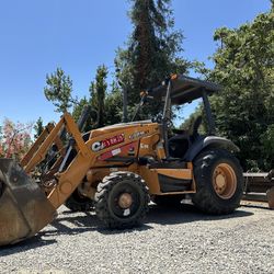 Case 570N xt Wheel Skip Loader 