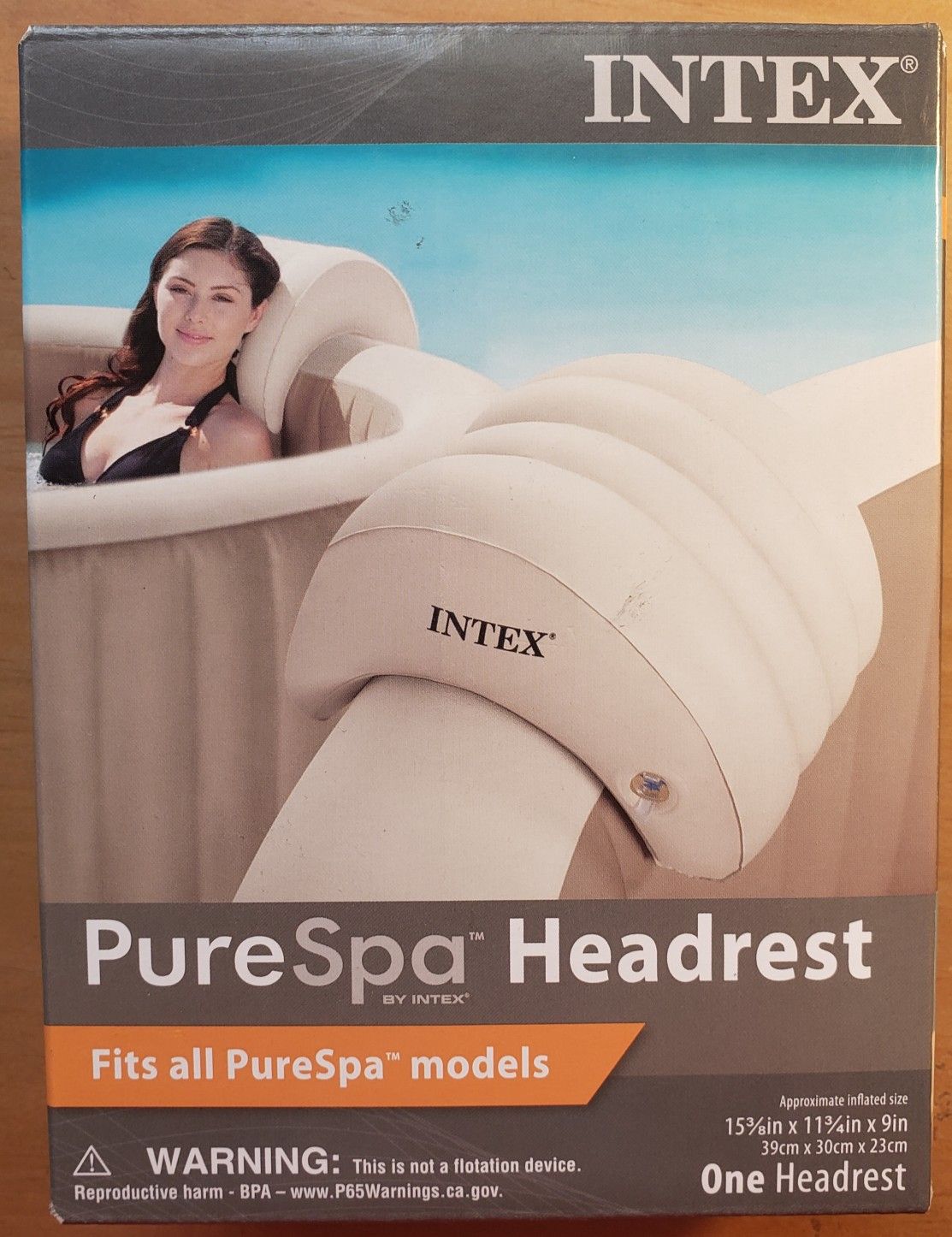 Intex purespa headrest NIB