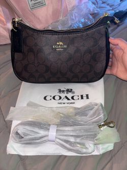 Coach brown Teri shoulder bag w/ detachable strap FREE SHIPPING