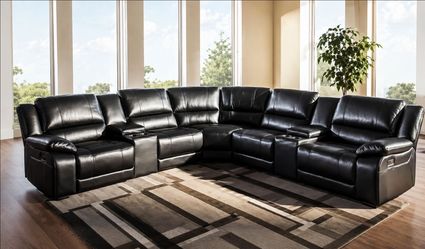 Leather Sectional For Sale