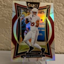 2024 Panini Select - Marvin Harrison Jr. Concourse Level Silver Prizm Rookie #28