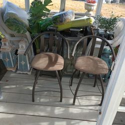 Polish Metal Bar Stools 