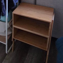 Small Bamboo Nightstands (Set of 2)