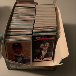 Box Of 1991 Score Baseball Cards