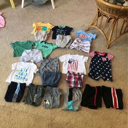 Boys Size 12M Carter’s,  Disney, Garanimals Summer Shorts And Shorts