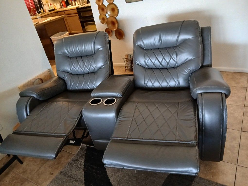 Leather Love Set And couch