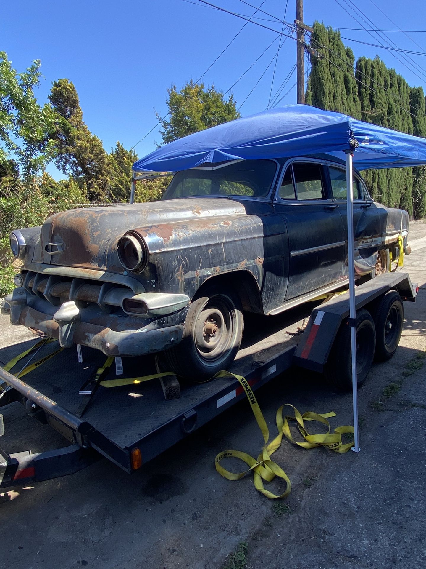 1954 Chevy Bel Air Project No Engine Or Transmission 1949 Chevy 1950 Chevy 1951 Chevy 1952 Chevy 1953 Chevy 54 Chevy Car Parts