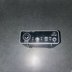 USB audio interface - mic amp