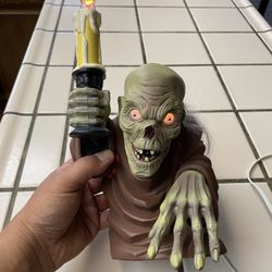 Rare Tales From The Crypt Cryptkeeper electric Candle Light lamp