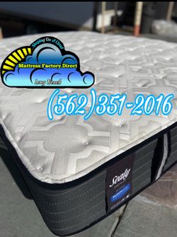 Sealy twin mattress and box bed set Colchon y tambor