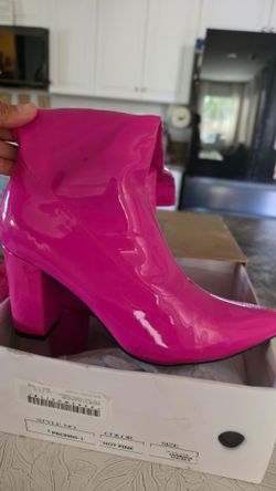 Hot Pink Boots