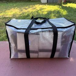 Plastic bags for travel or storage