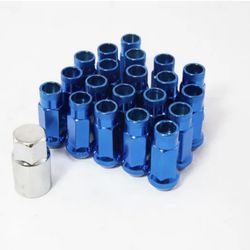 Blue Steel Extended Lugnuts 12x1.5 