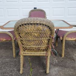 Patio Table and Chair Set