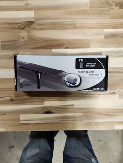 12" Universal Tv Or Speaker Shelf