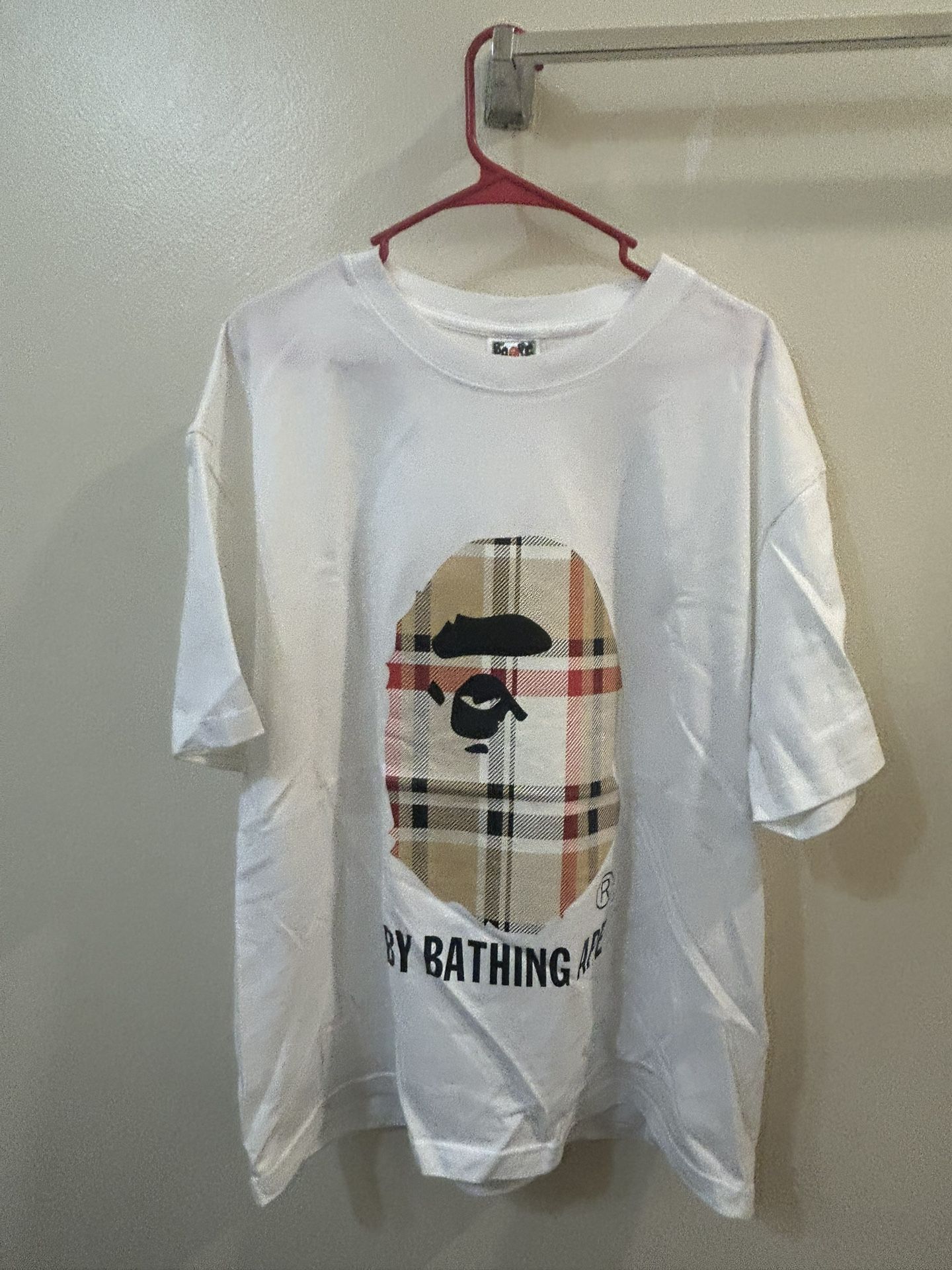 Bape X Burberry Tee 2xl