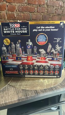 , 2020 battle for the White House chess set