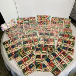 1984 Fleer Baseball Team Stickers Baseball Cards 126 Total 