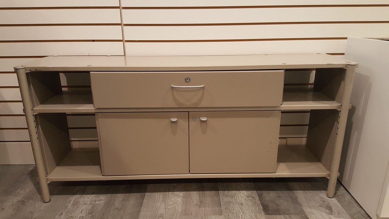 Metal tv stand