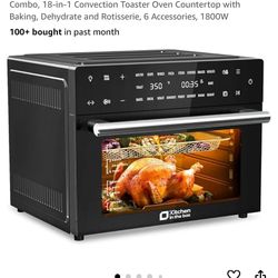 Toaster Oven Air Fryer Combo $100