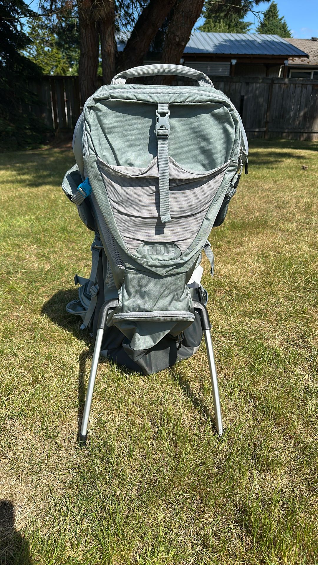 Hiking Thule Baby Carrier