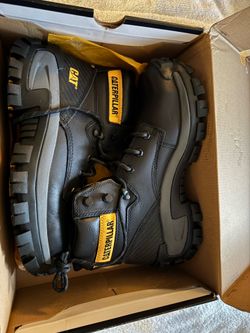 Caterpillar steel toe size 8m