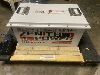 48V 105Ah LITHIUM LiFePO4 BATTERY