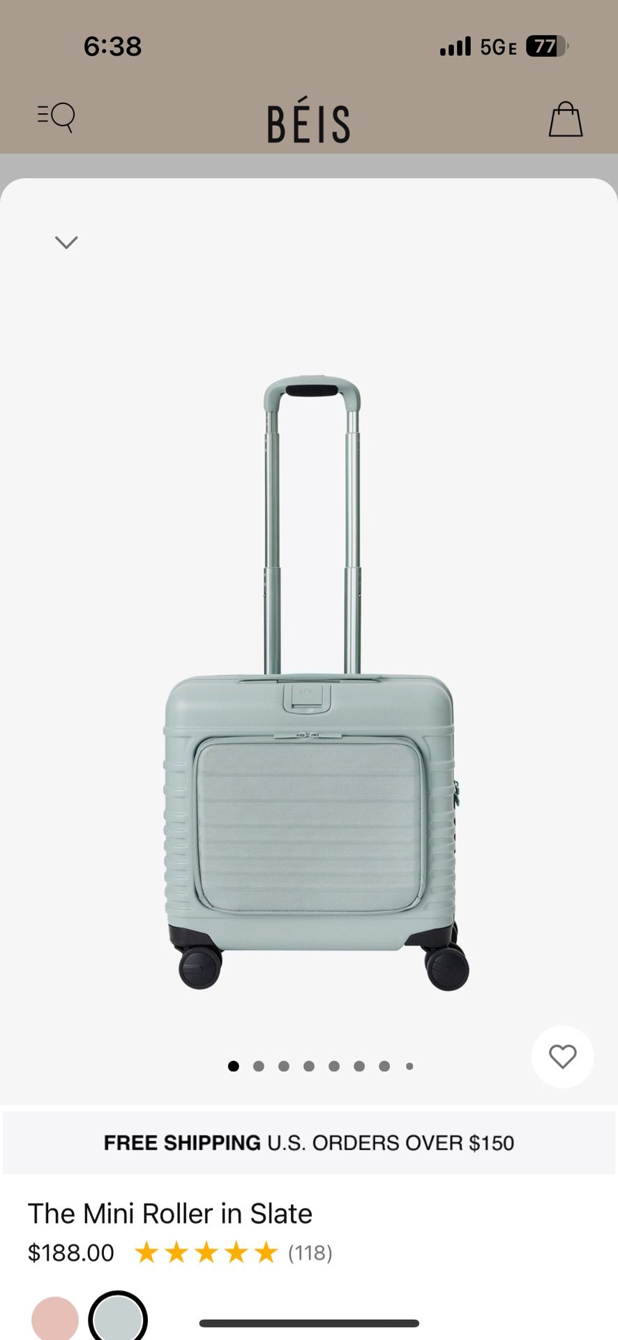 Beis Slate Kids Mini Roller