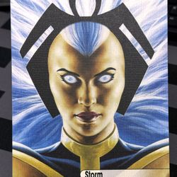 2024 Marvel Masterpieces Xl Jusko 5x7 Canvas Parallel Storm 99