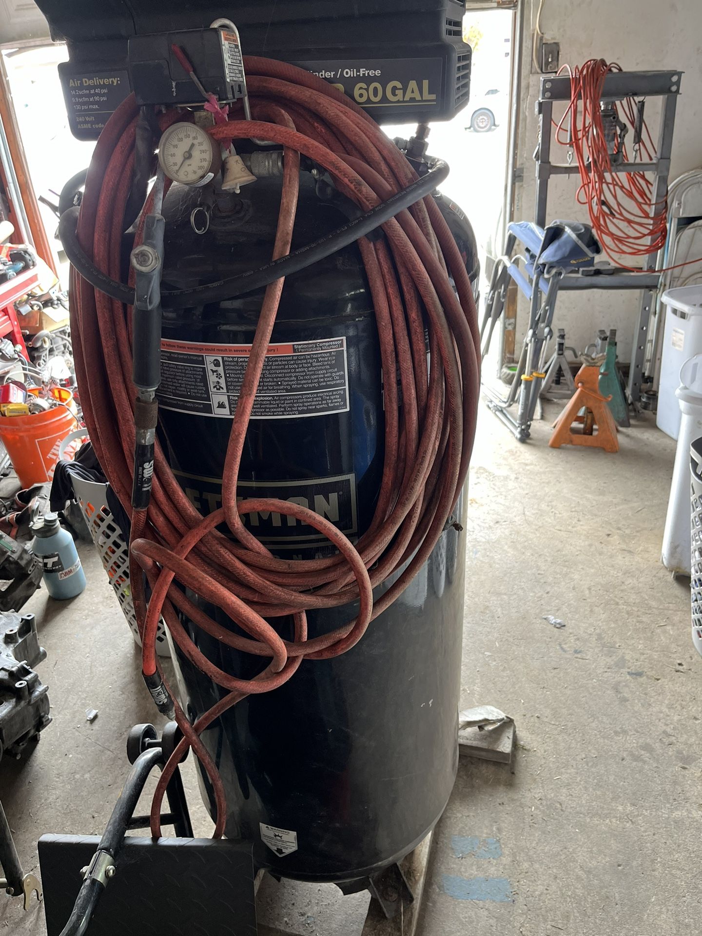 Craftsman 60 Gallon Air Compressor 