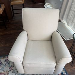 Pottery Barn Swivel Glider Recliner