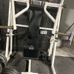 Hammer Strength Plate Loaded Chest Press- Commercial Grade 