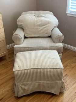Rocking chair and ottoman