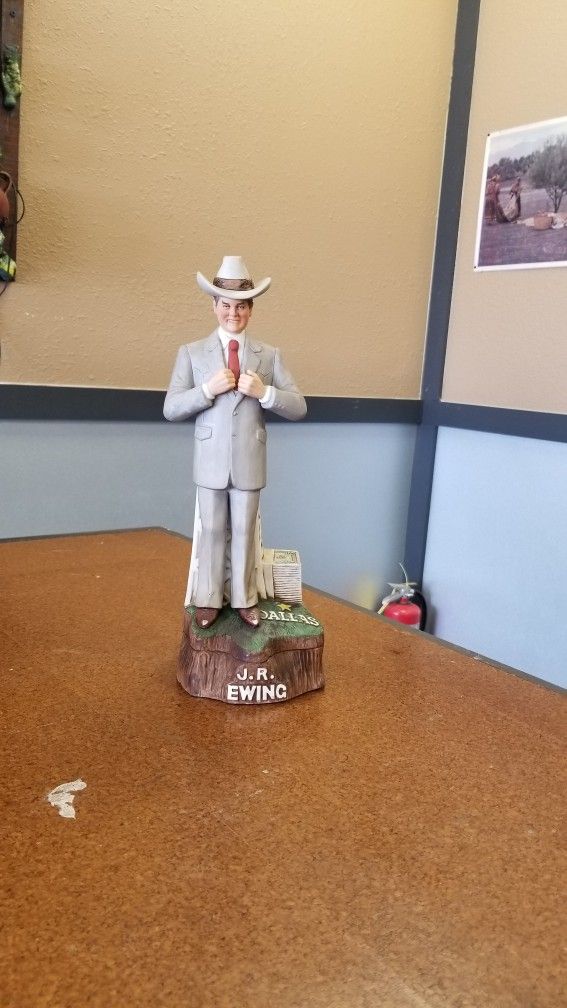 J.R EWING DECANTER